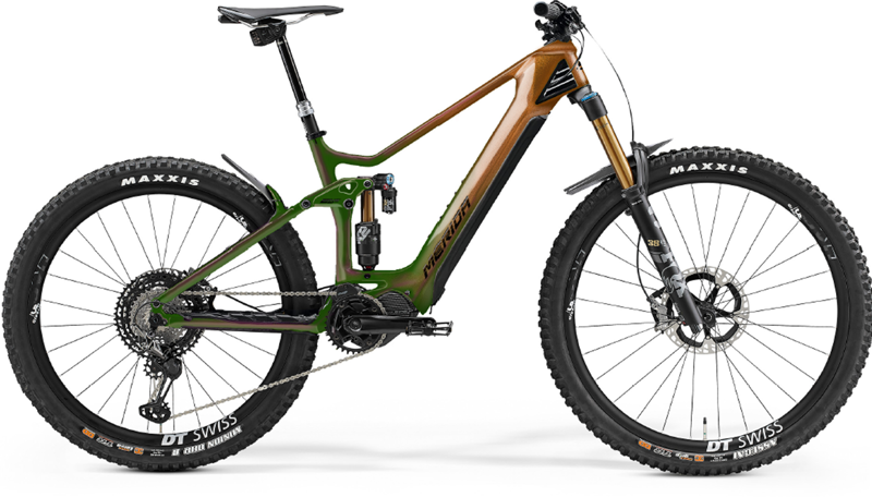 2022 Merida eOne-Sixty 10K Electric Bike in Brown